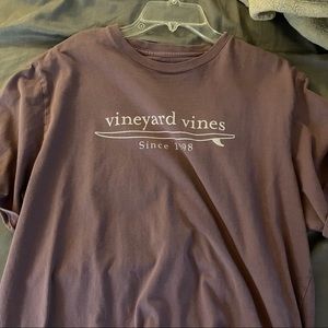 Plum Short Sleeve Vineyard Vines Surfboard Tee